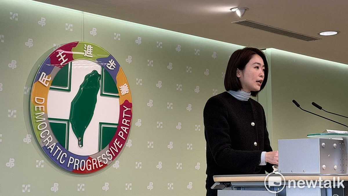 針對1.25兆元國防特別條例，民進黨發言人韓瑩表示，非常欣慰民眾黨同意付委審查，呼籲國民黨也以國家為重。 圖：高逸帆／攝