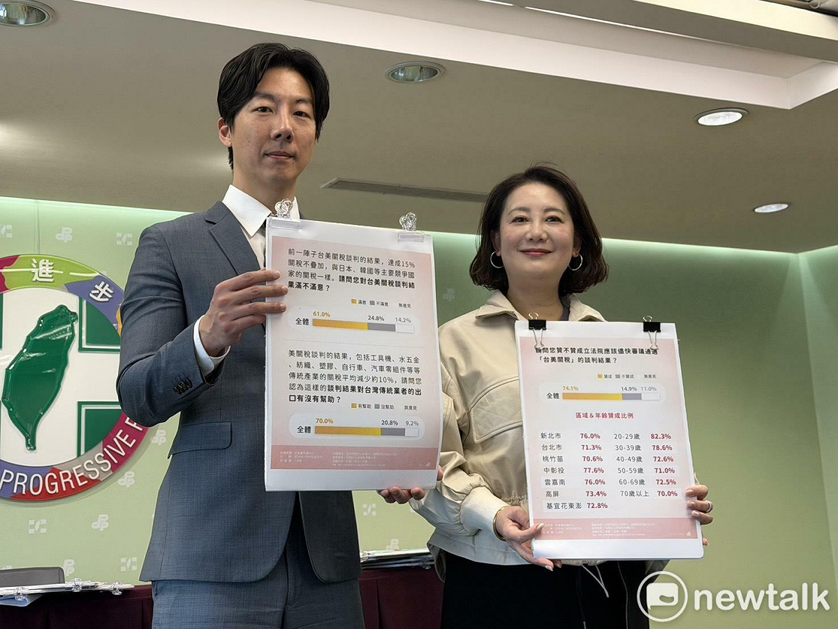 民進黨發言人吳崢、民進黨政策會執行長吳思瑤。 圖：高逸帆／攝