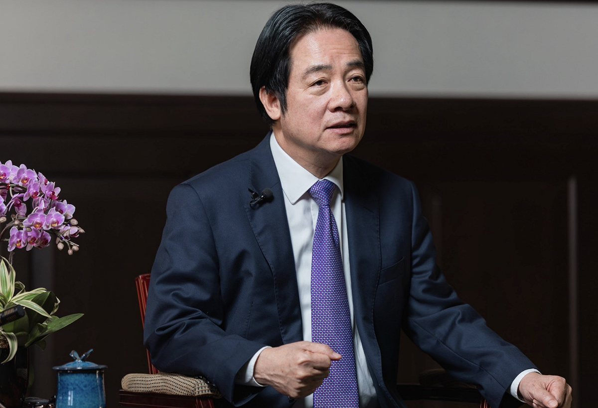 賴清德示警中國擴張野心。 圖：總統府提供