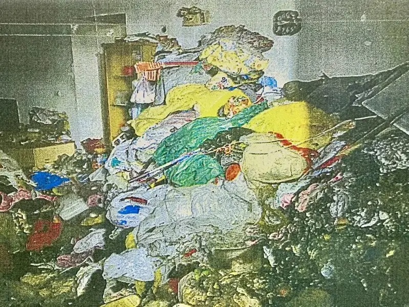 桃園男子不滿鄰居資源回收物推積，縱火險燒死八旬老翁。 圖：民眾提供