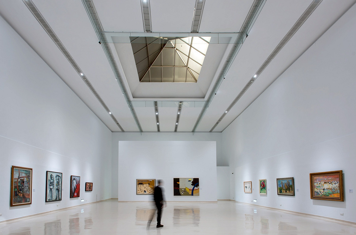 高美館《彩虹之後—黃才郎個展》展場一隅。 圖：高雄市立美術館/提供