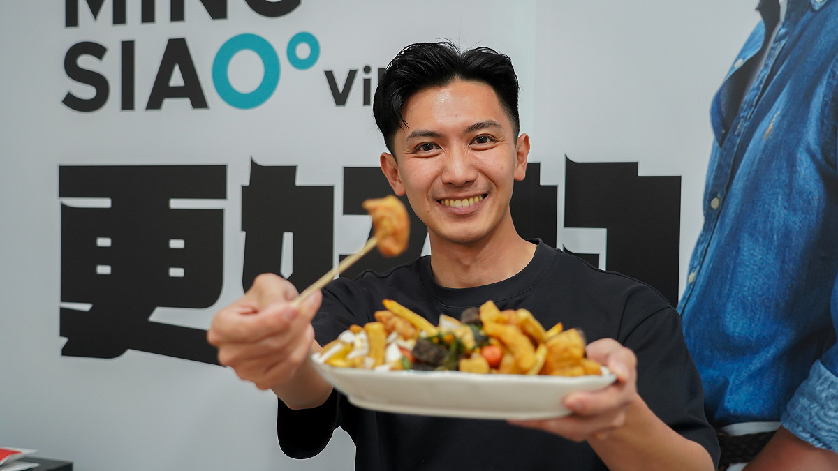 林浤澤表示，高雄鹽酥雞嘉年華都辦五屆了，柯志恩還在高雄要有炸雞店。 圖：林浤澤提供