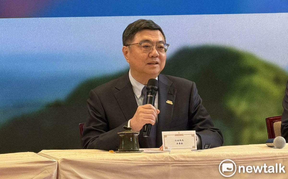 接到鄭麗君電話愣住了！卓榮泰喊「太感動」：覺得世界停止轉動三秒鐘