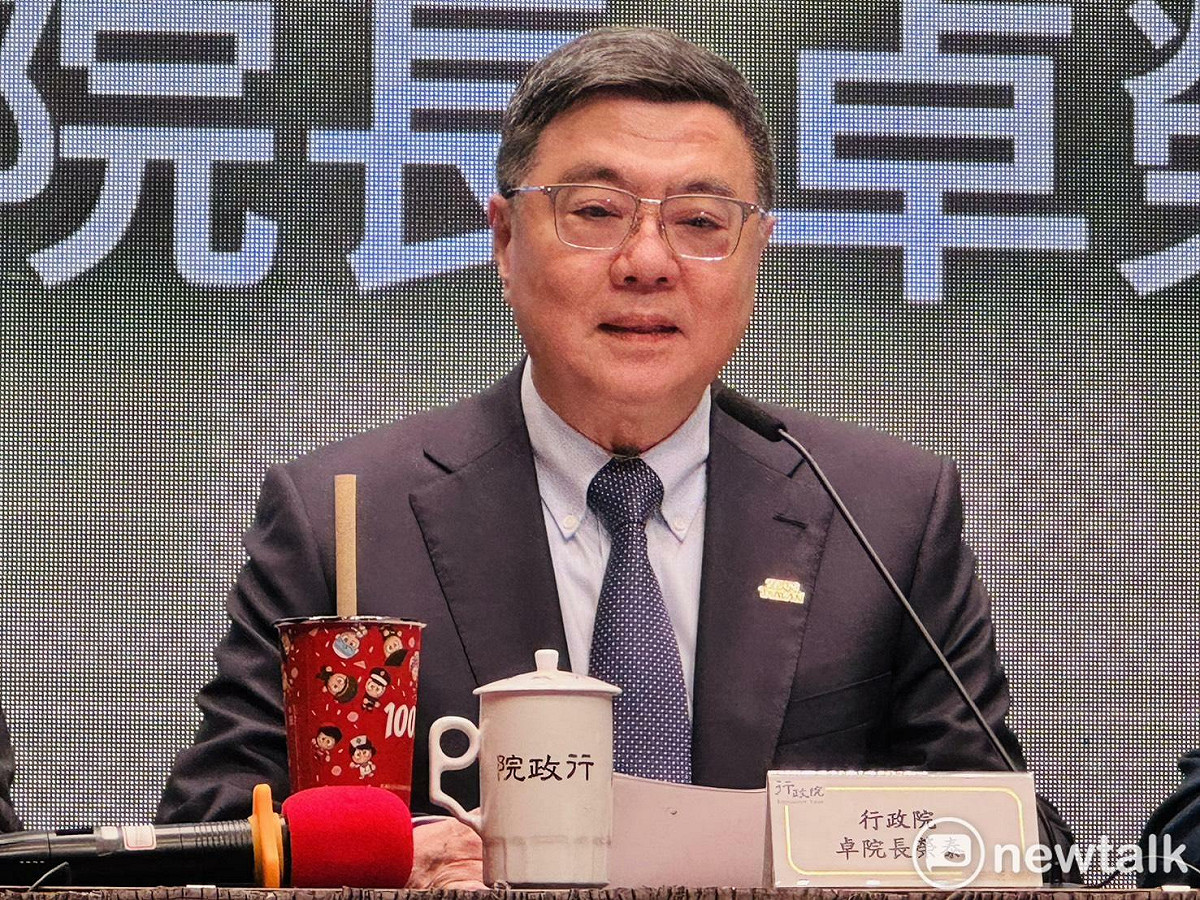 行政院長卓榮泰強調，總統年後將邀集五院院長茶敘，他也會鍥而不捨的透過法定程序與國會溝通，並向立法院長韓國瑜強烈表達期盼國會支持的訴求，讓該協定「完整」通過審查。 圖：謝莉慧/攝（資料照）