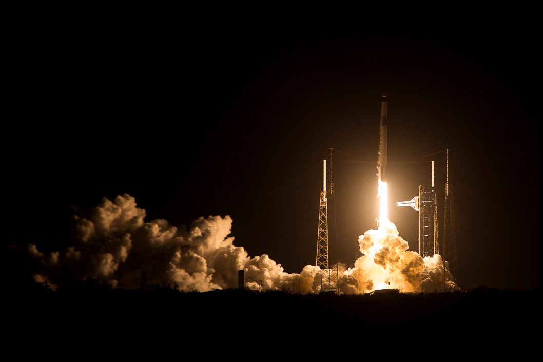 由 SpaceX 執行的載人任務 Crew-12 於美東時間週五清晨自佛羅里達州卡納維拉爾角太空部隊基地順利升空。 圖：翻攝自Ｘ／@nasahqphoto
