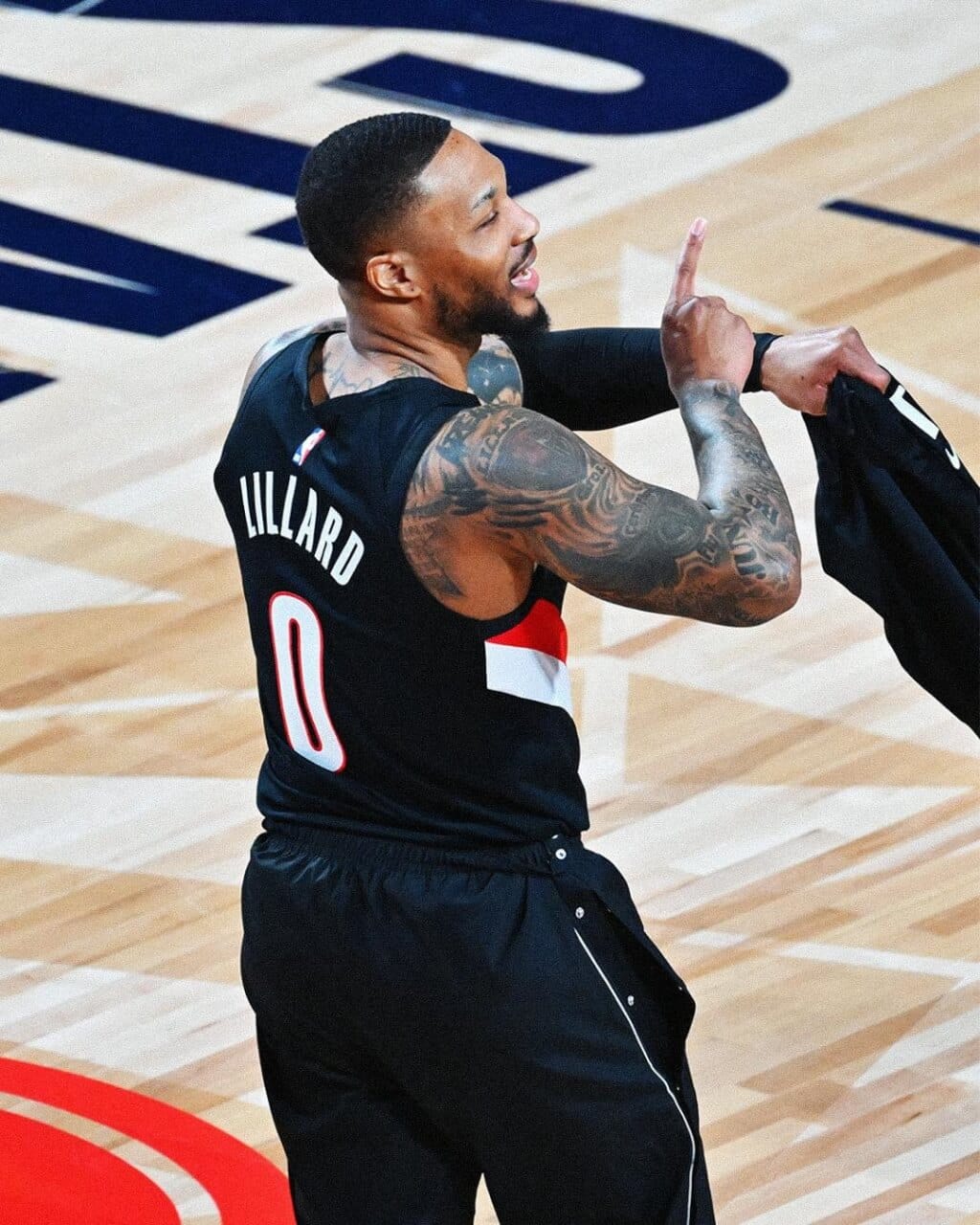 里拉德。（圖取自facebook.com/nba）