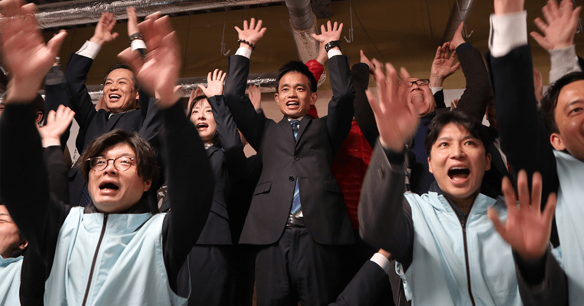 高市早苗的人氣成功挹注到自民黨，讓許多候選人得以擊敗對手當選。 圖：翻攝自自民黨廣報的Ｘ