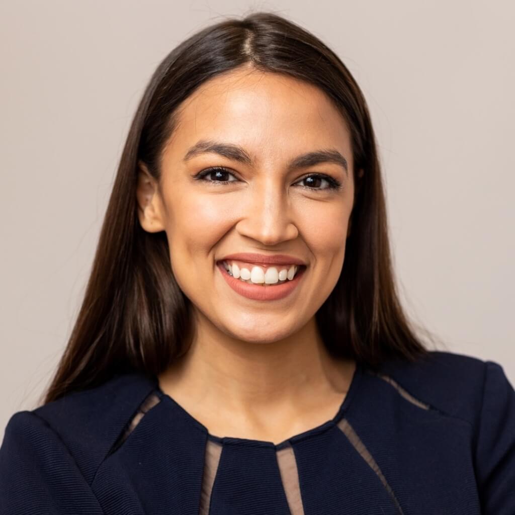 美國民主黨籍紐約州聯邦眾議員歐加修－寇蒂茲。 圖：翻攝歐加修－寇蒂茲臉書