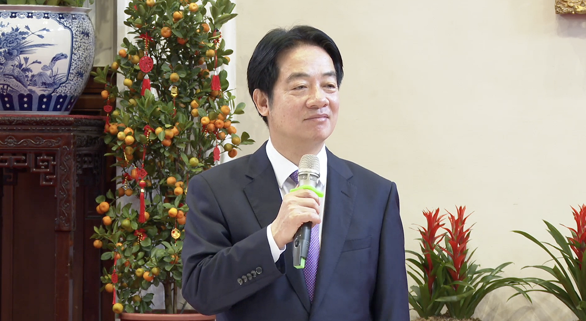賴清德期盼能夠化分歧為團結。 圖：總統府提供