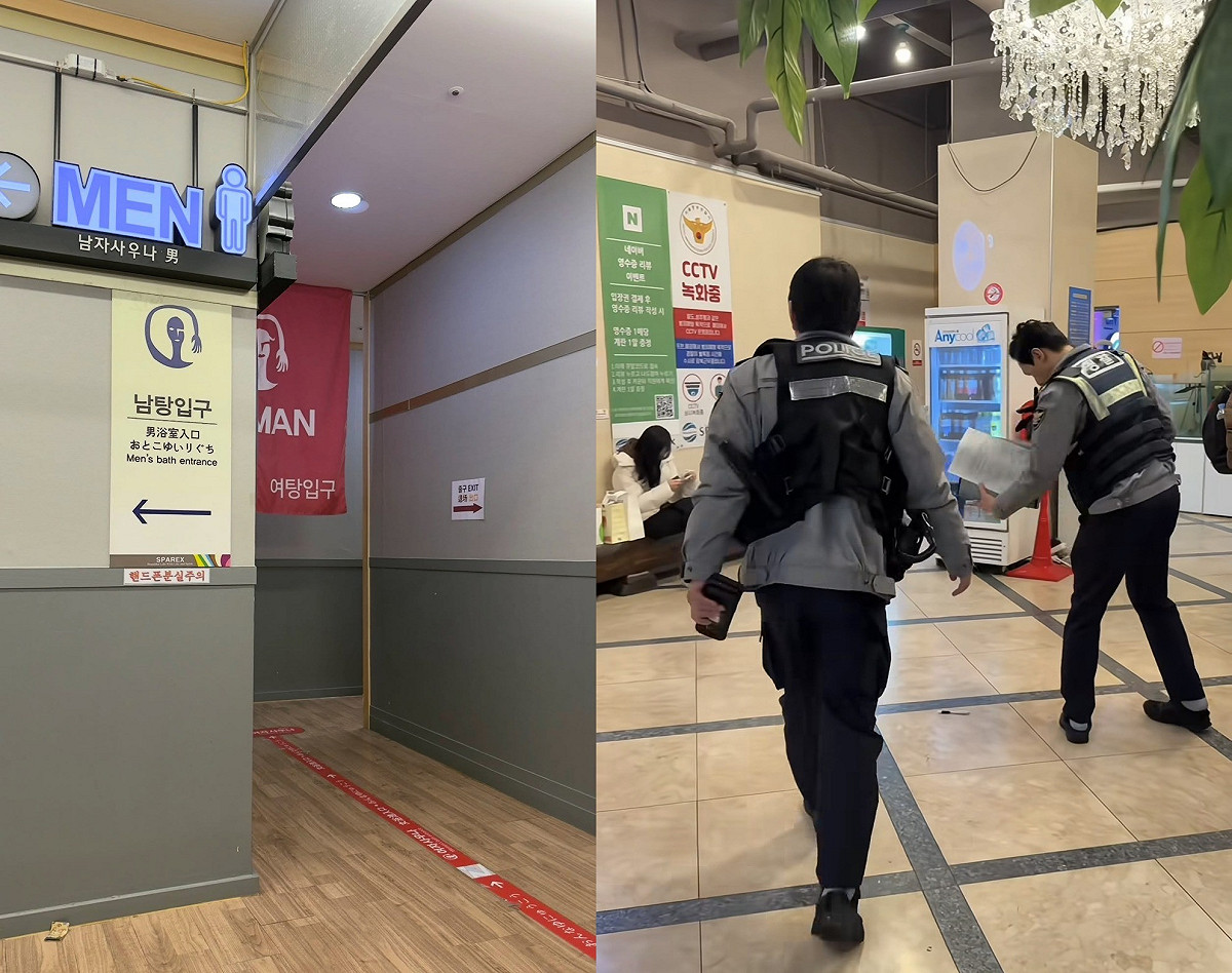 台灣旅客在韓國體驗蒸汗幕，鎖在置物櫃內的現金卻遭到偷取。 圖：翻攝自Threads/來源：klatch_popo.154