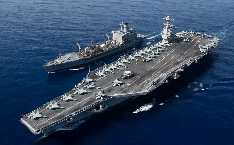 福特號航艦海外部署創紀錄 支援伊朗戰爭及逮捕馬杜洛