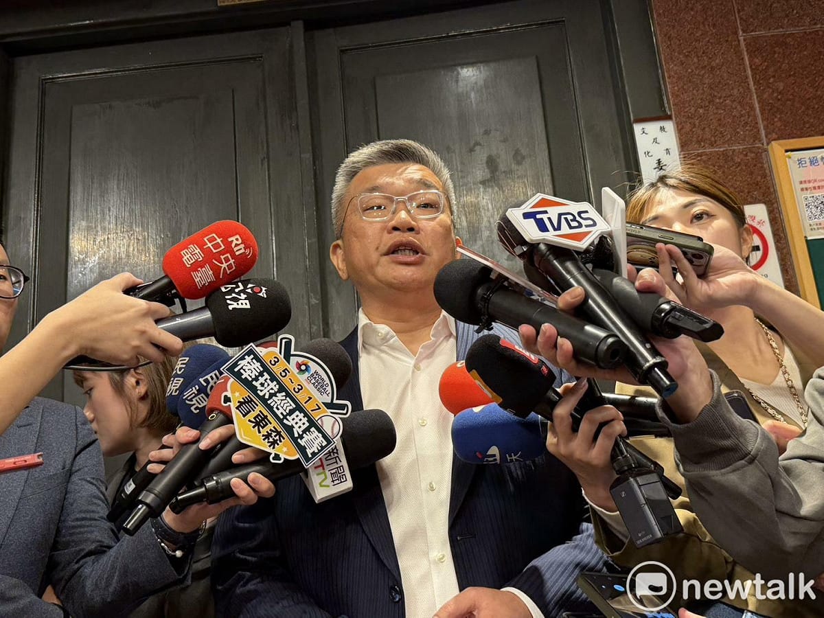 民進黨立院黨團推舉蔡其昌為新任黨團總召。 圖：金大鈞/攝