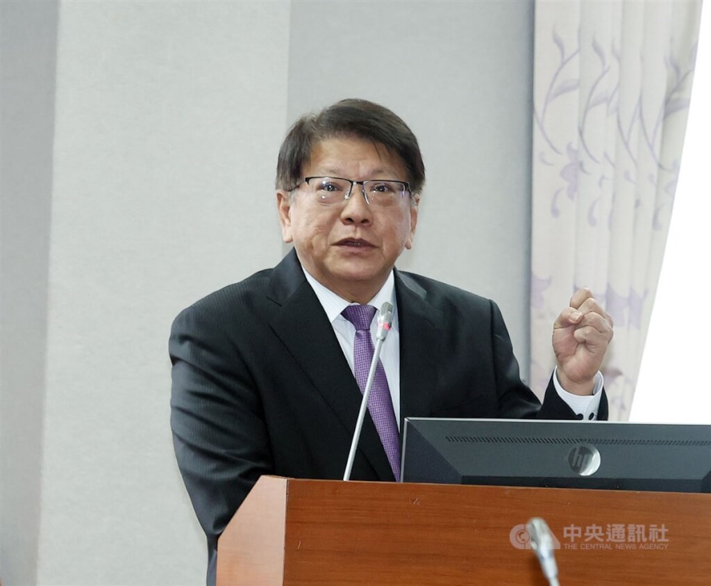 總統府秘書長潘孟安。（中央社檔案照片）