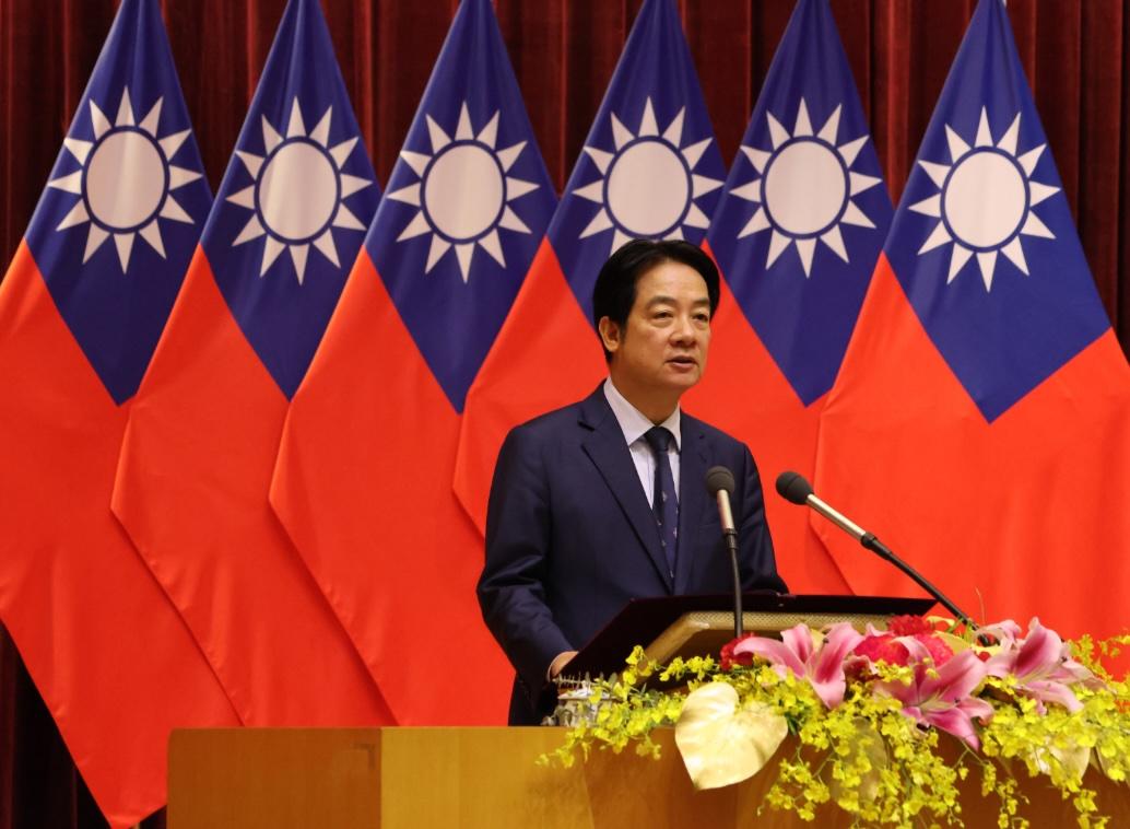 總統賴清德致詞勉勵國安局同仁 圖：國安局/提供