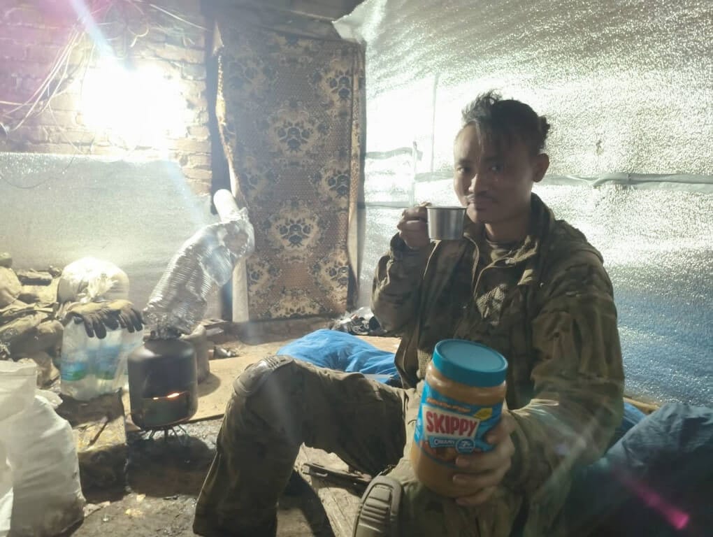 俄烏戰爭烏方前線人力持續承壓，外籍志願兵成為重要補充。在無人機的影響下，任務時間從最初的5天拉長至動輒80餘天。（香港志願兵「秋馬」提供）中央社記者陳彥婷哈爾科夫州傳真　115年2月24日 圖：中央社提供