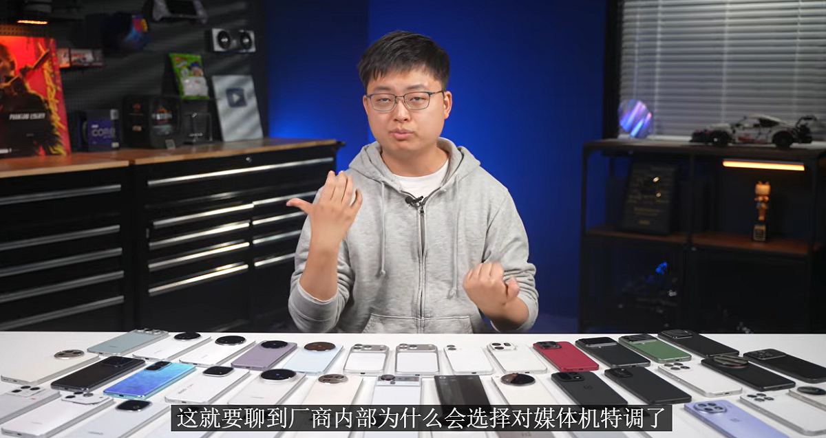 極客灣實測揭露中國多數手機跑分造假，影片遭下架後，反激發大批網友翻牆力挺。 圖：翻攝自「極客灣 Geekerwan」YT頻道