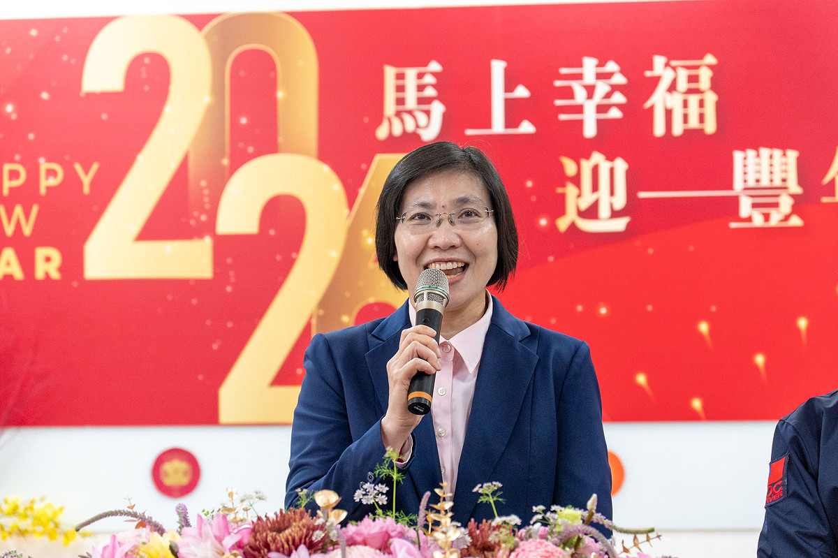 徐欣瑩表示，自己一向主張全民調，惟陳見賢不同意，所以國民黨新竹縣長初選最終只能採「73制」。 圖：翻攝自徐欣瑩臉書（資料照）