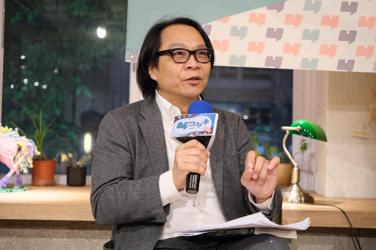 政治大學政治系教授葉浩。 圖：Y’s Day「週三青年日」提供