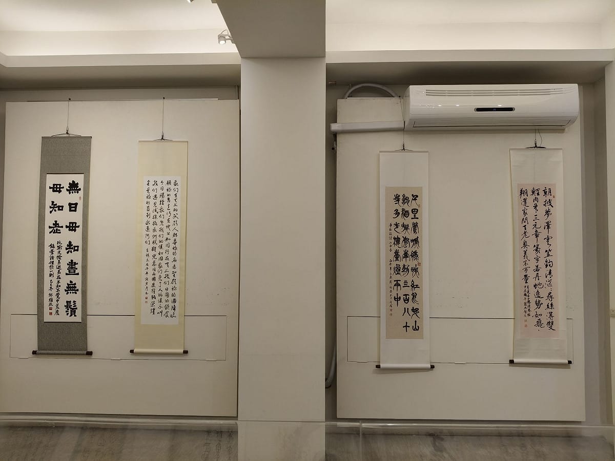 「學而書會」自今日起至3月26日在明宗書法藝術館盛大舉辦「道法自然  2026學而書會聯展」，該會集結大台南地區知名書法家，每次聯合展出各家力作，各界莫不引頸期盼。 圖：黃博郎／攝