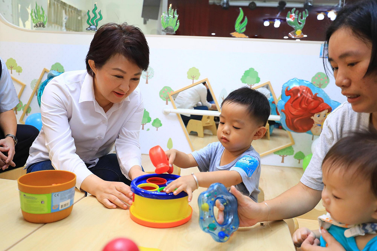 台中市政府長期致力推動友善育兒與性別平權政策。 圖：台中市政府/提供