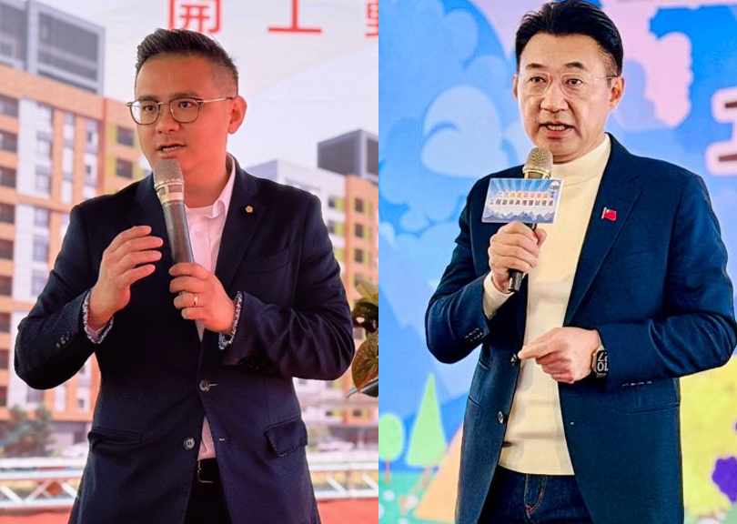 行政院副院長鄭麗君強調台美MOU最惠國惠待遇不變， 江啟臣及黃健豪都表示仍會依法審查守住國家利益。 圖：新頭殼合成