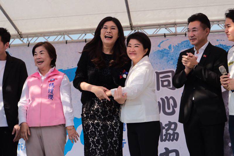 國民黨主席鄭麗文和台中市長盧秀燕。 圖：國民黨/提供（資料照）