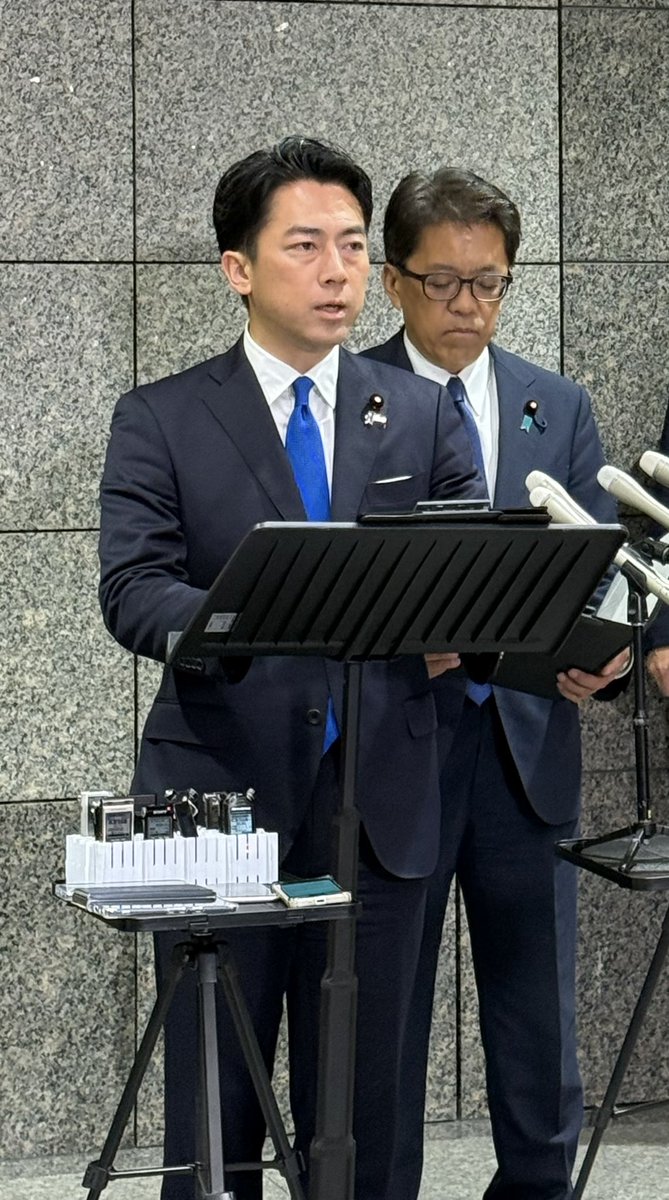 日本防衛大臣小泉進次郎 圖：翻攝自小泉進次郎的Ｘ
