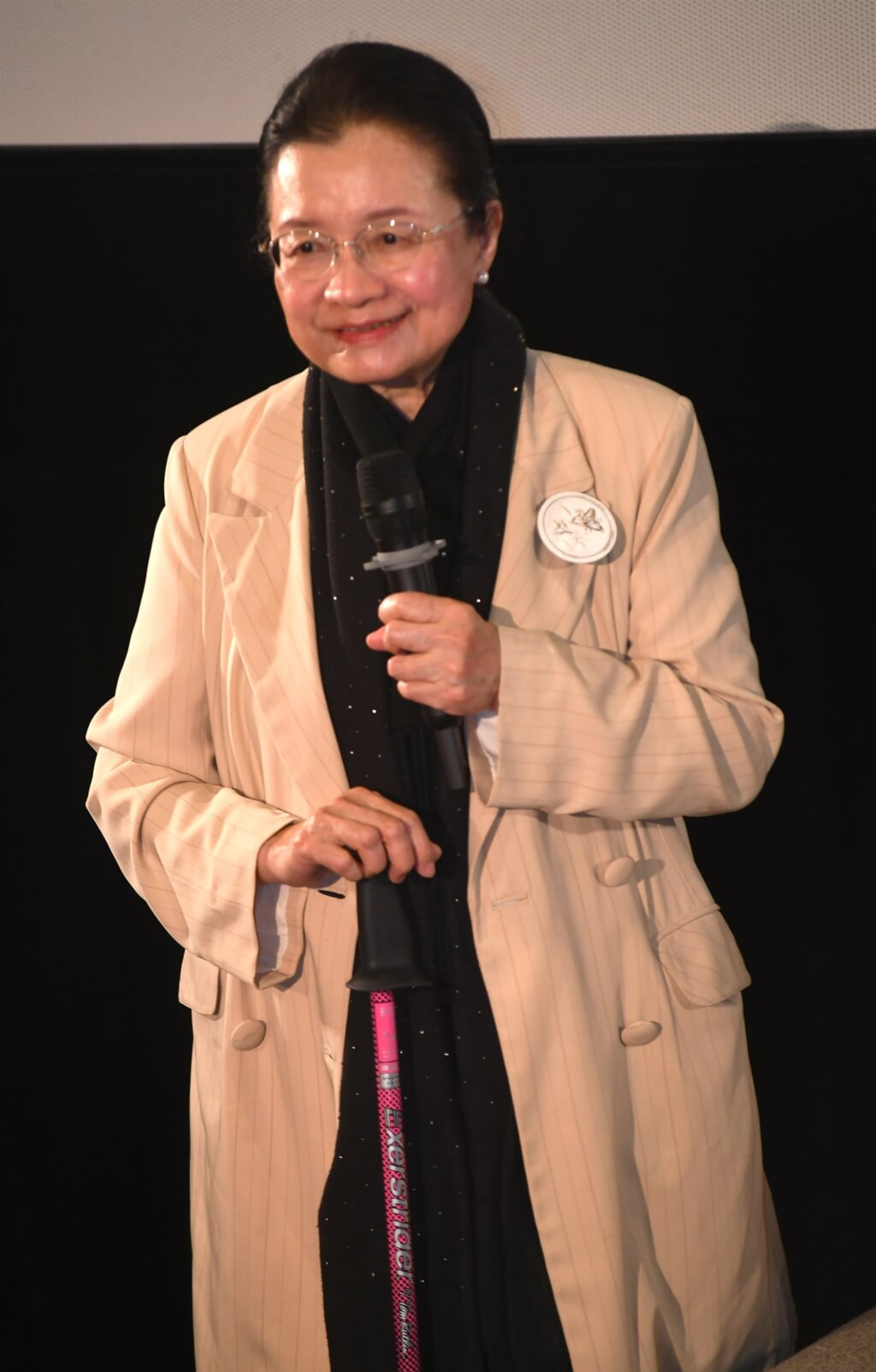 節目「我想知道的是…」推出林宅血案深度訪談特輯，邀請46年前血案首名目擊者、現任監委田秋堇（圖）深度對談，28日舉辦特映會，田秋堇坦言，自己一直不敢重看當初錄製的影像。（華視提供）