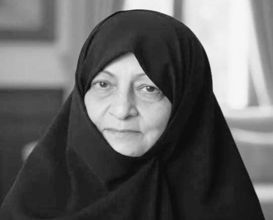 哈梅內伊的妻子巴格爾扎德（Mansoureh Khojasteh Bagherzadeh）。 圖：翻攝X（前推特）