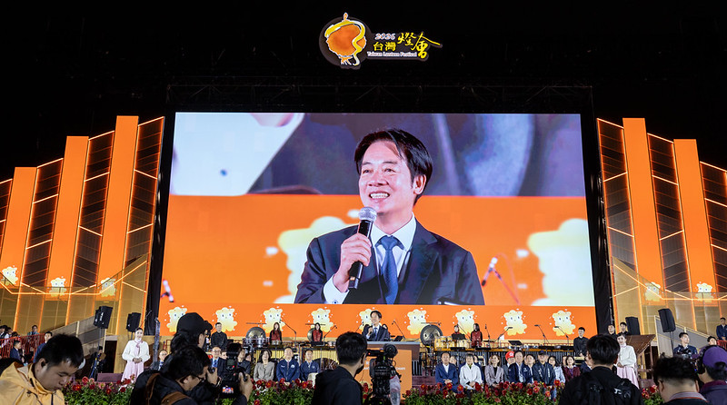 賴清德總統出席「2026台灣燈會在嘉義」開燈典禮。 圖：總統府提供