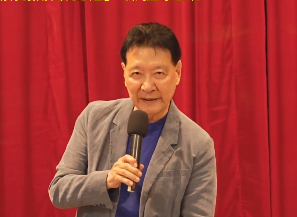中廣前董事長趙少康召開「軍購特別預算該怎麼審」戰鬥藍專題研討會。 圖：擷取自趙少康臉書