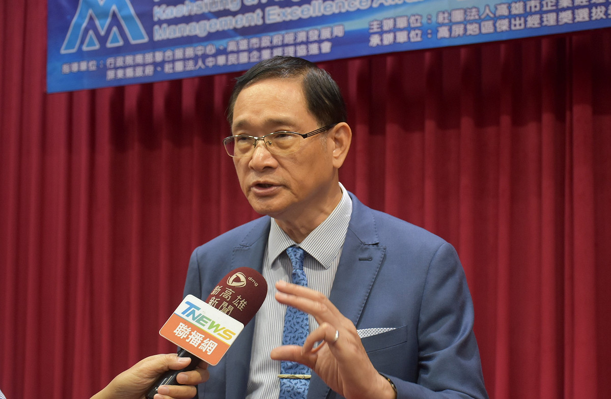 高雄市企業經理協進會理事長李建興。 圖：孫家銘攝