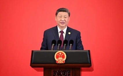2027年10月召開中共21大，每次換屆黨代會召開前1年半左右，都是黨內各派力量激烈爭鬥的關鍵時間點，而現在關鍵點已成了習近平是否再次連任? 圖：翻攝自Ｘ／@LPX2019