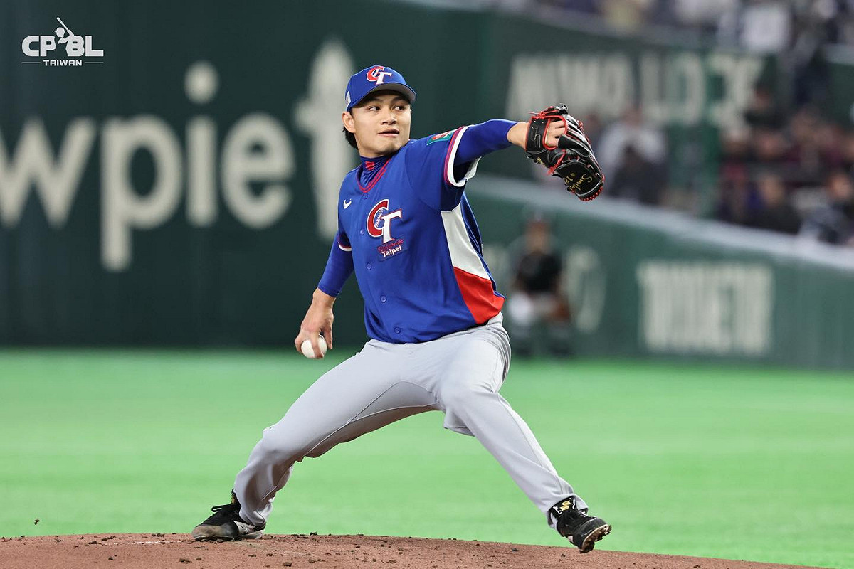 台灣首戰澳洲，由25歲投手「火球男」徐若熙先發。 圖：取自CPBL 中華職棒臉書