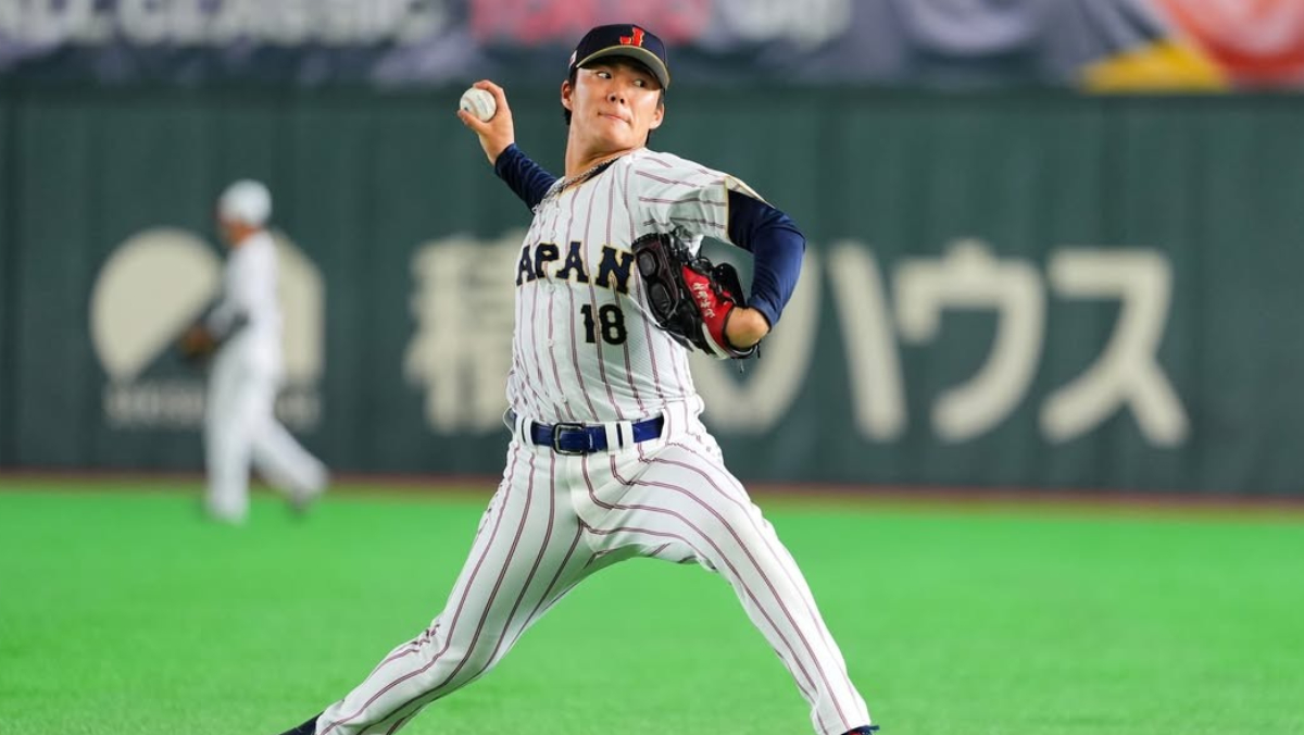 來自美國洛杉磯道奇隊的日本強投山本由伸。 圖：擷自日本武士官網
