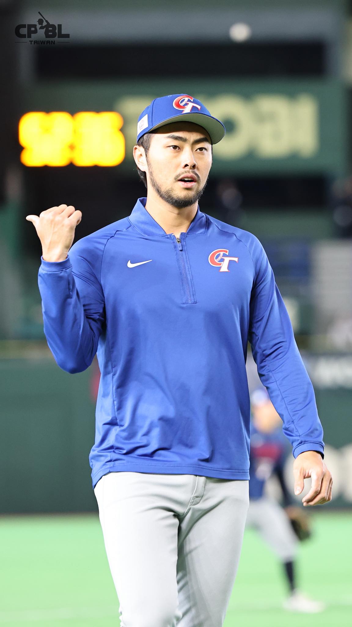 台灣隊捕手林家正在WBC賽事結束後加入日職日本火腿鬥士隊。 圖 ：取自CPBL 中華職棒臉書