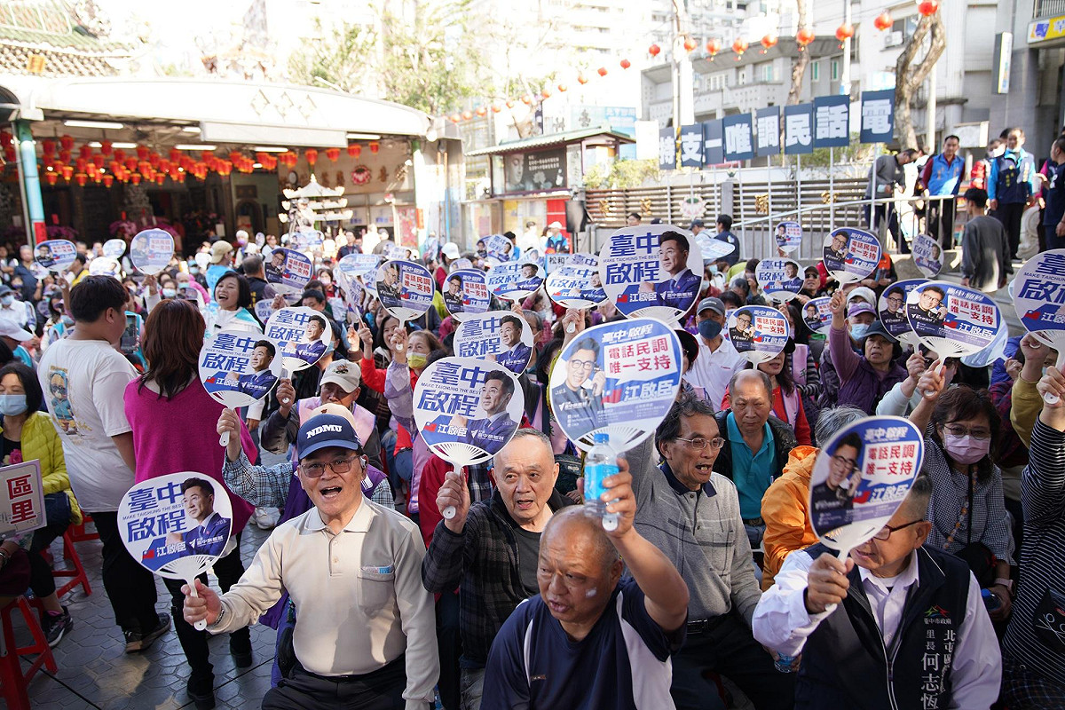 民調領先擴大「棄楊保江」發酵 江啟臣見面會人氣旺黨籍立委議員全到場