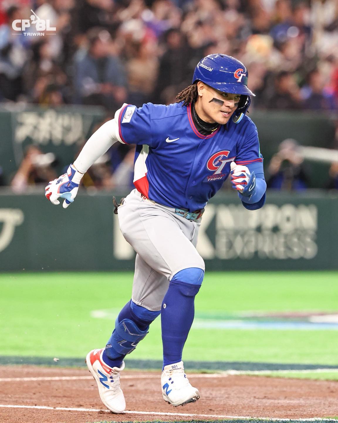 張育成轟出陽春全壘打，為台灣隊先馳得點。 圖：取自CPBL 中華職棒臉書