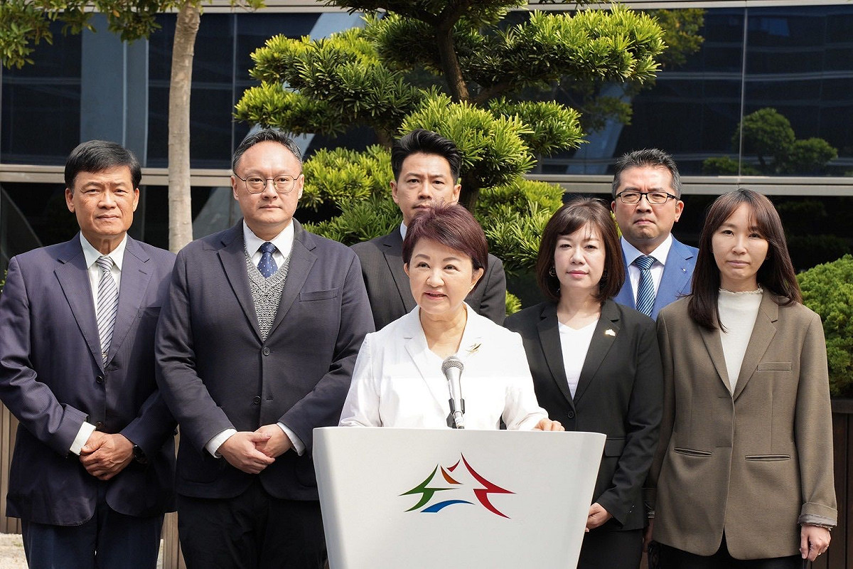 台中市長盧秀燕說明訪美行程。 圖：台中市政府/提供