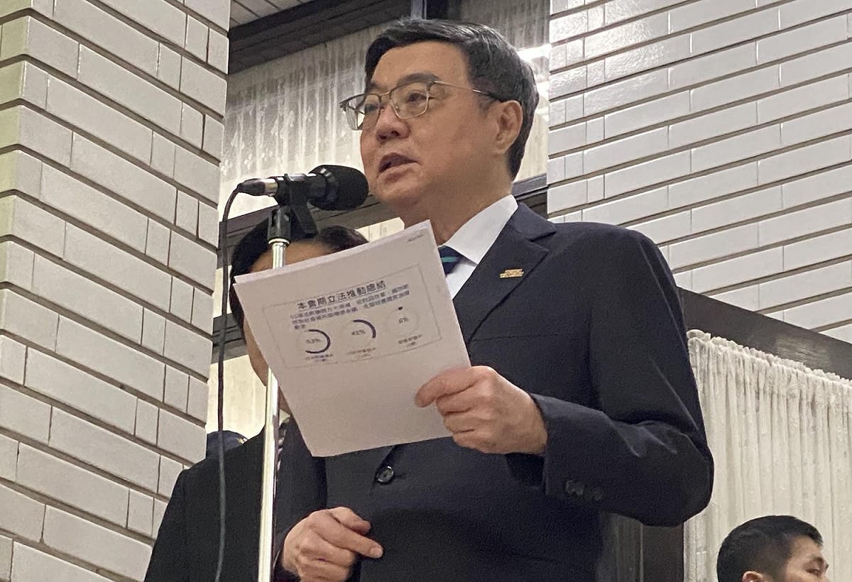 行政院長卓榮泰 圖：林朝億/攝