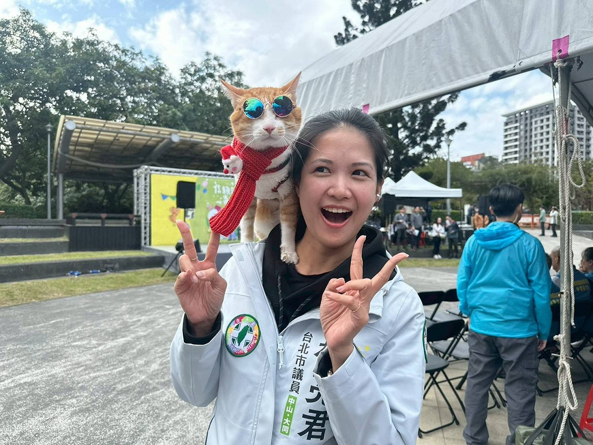 台北市議員林亮君首次參加民進黨議員初選。 圖：取自林亮君臉書