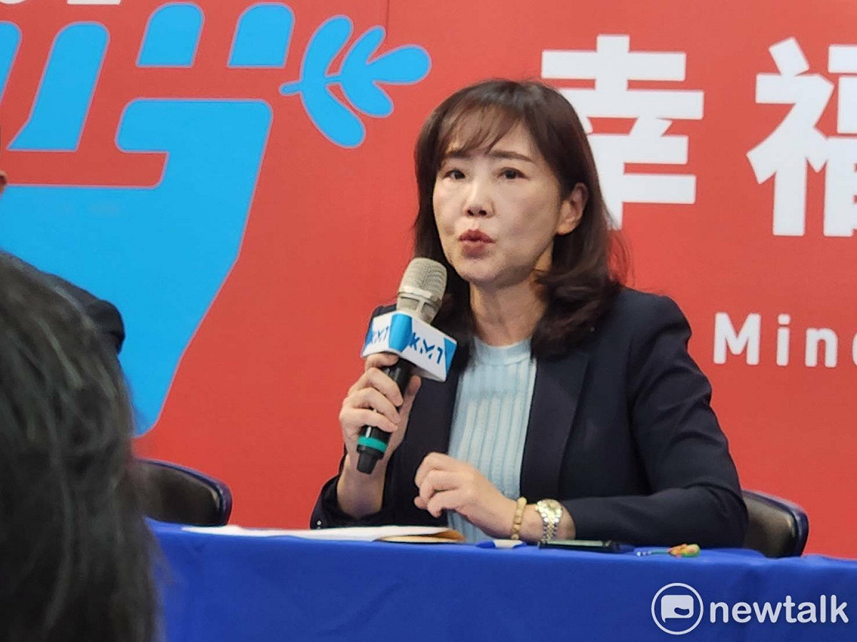 國民黨文傳會副主委尹乃倩。 圖：黃建豪/攝