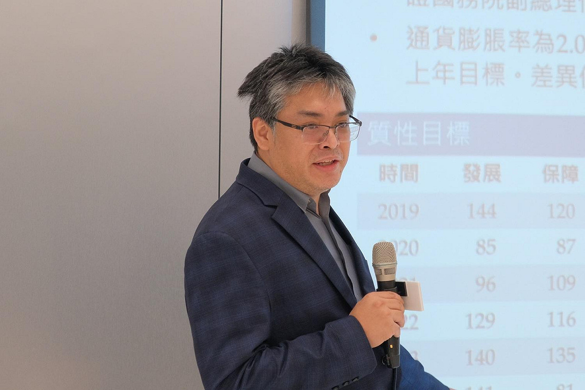 中華經濟研究院第一研究所副研究員王國臣。 圖：台灣智庫提供