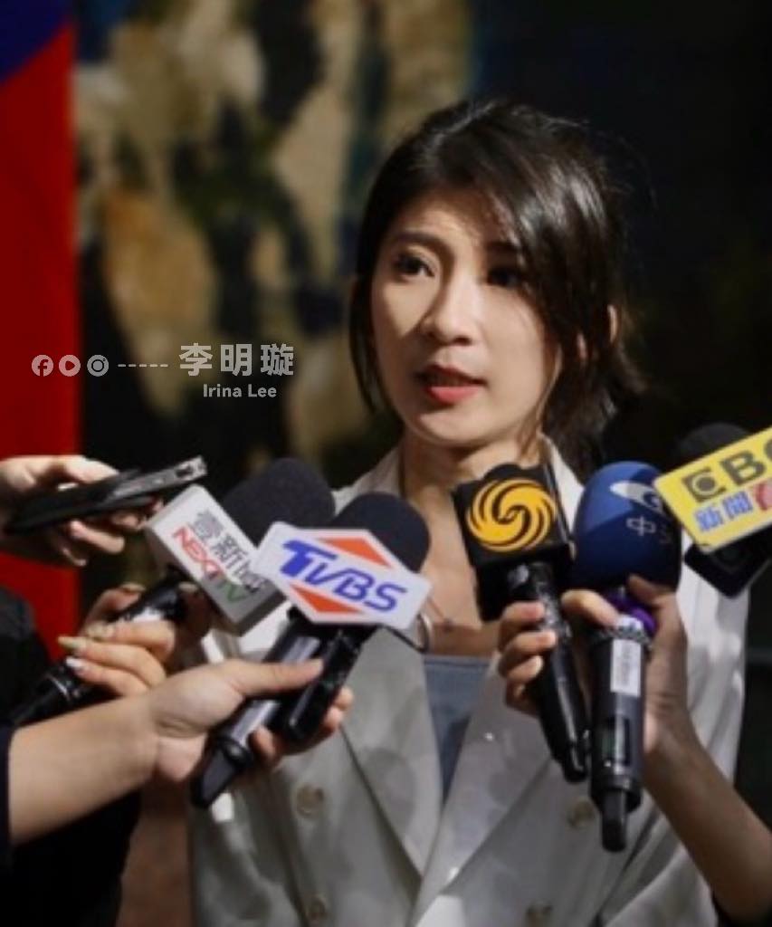 國民黨前發言人李明璇。 圖：翻攝「臉書」李明璇粉絲專頁