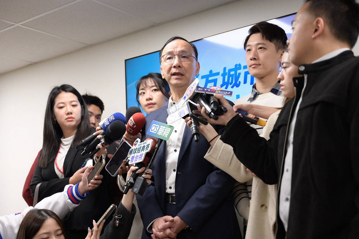 朱立倫說，卓榮泰這一次去日本能夠有外交突破，院長直接到日本，是一個好事情。 圖：楊智伃提供