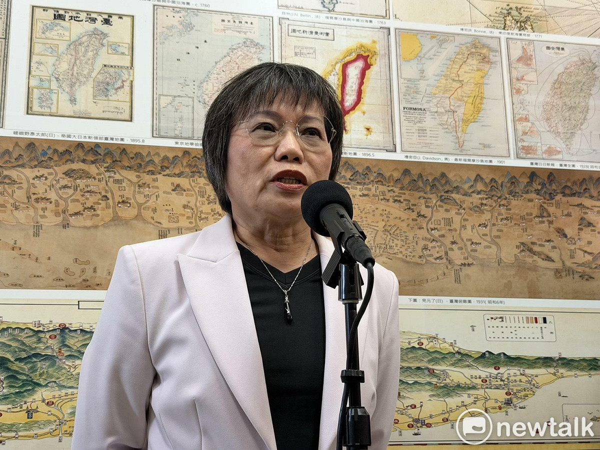 內政部長劉世芳今日於立院內政委員會前受訪。 圖：金大鈞/攝