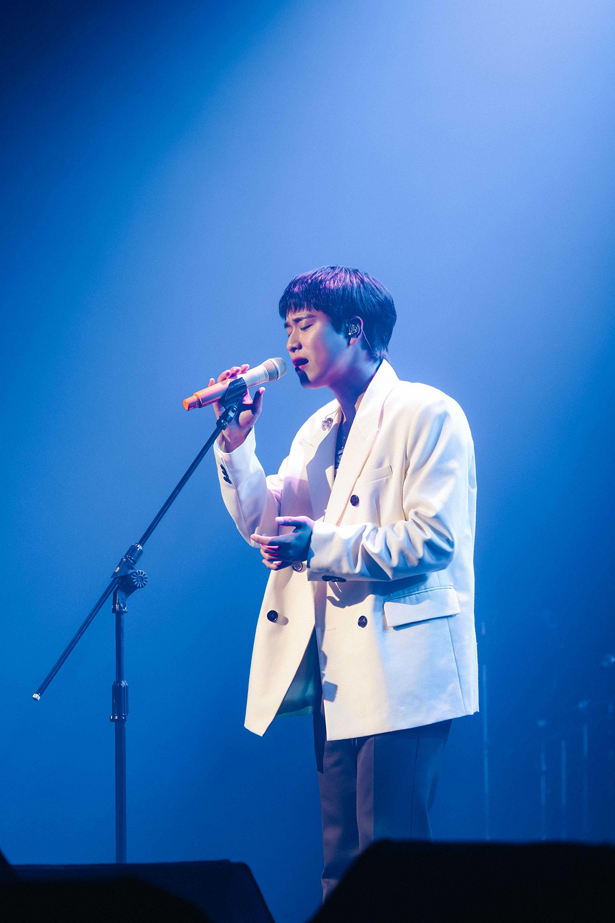 李茂珍再次展現「音色強盜」唱功，狂飆高音也毫不費力。 圖：網銀國際影視／提供