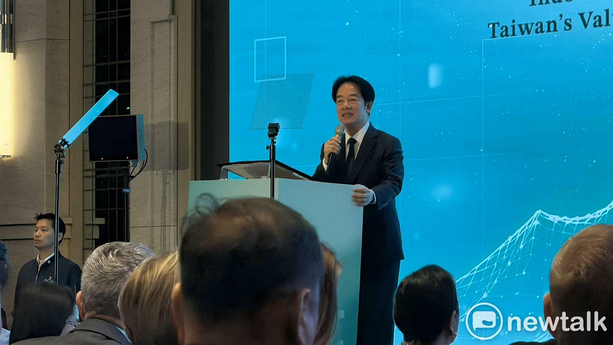 賴清德出席「2026年玉山論壇－印太未來夥伴：台灣價值、科技與韌性方案」開幕式。 圖：高逸帆／攝