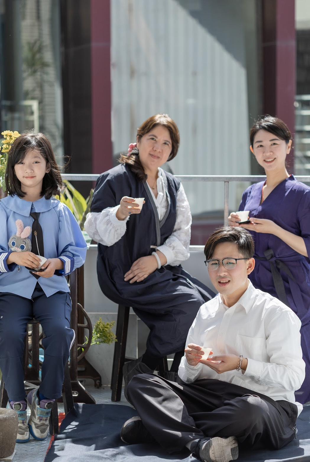 薇怫已不只是一間髮廊，而是一個可以美髮、喝茶，也能慢慢生活的地方。 圖：薇怫髮顏房提供