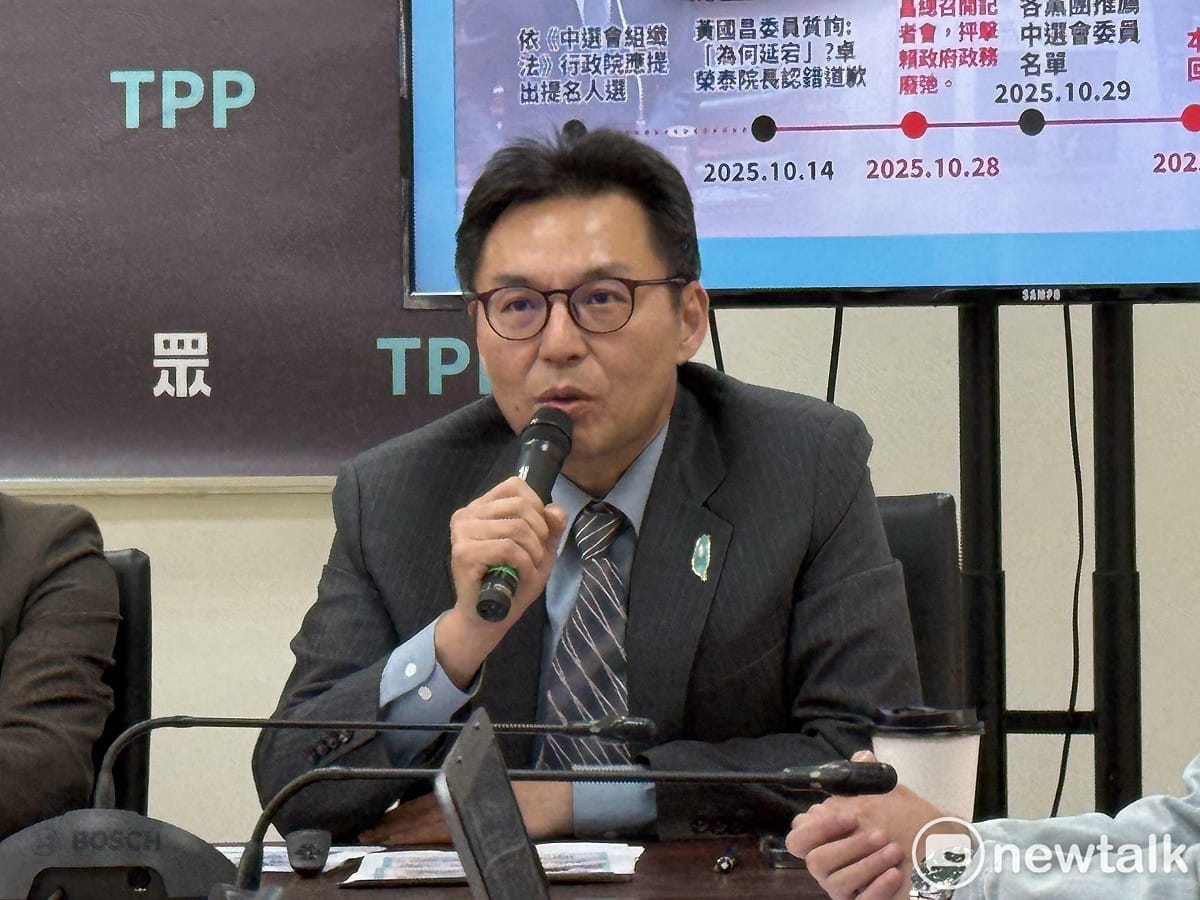 民眾黨立委洪毓祥。 圖：周煊惠 / 攝